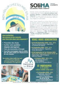 Forums séniors-prévention des chutes, faciliter votre quotidien, adapter votre logement, faire des économies d'énergie... SOLIHA vous accompagne