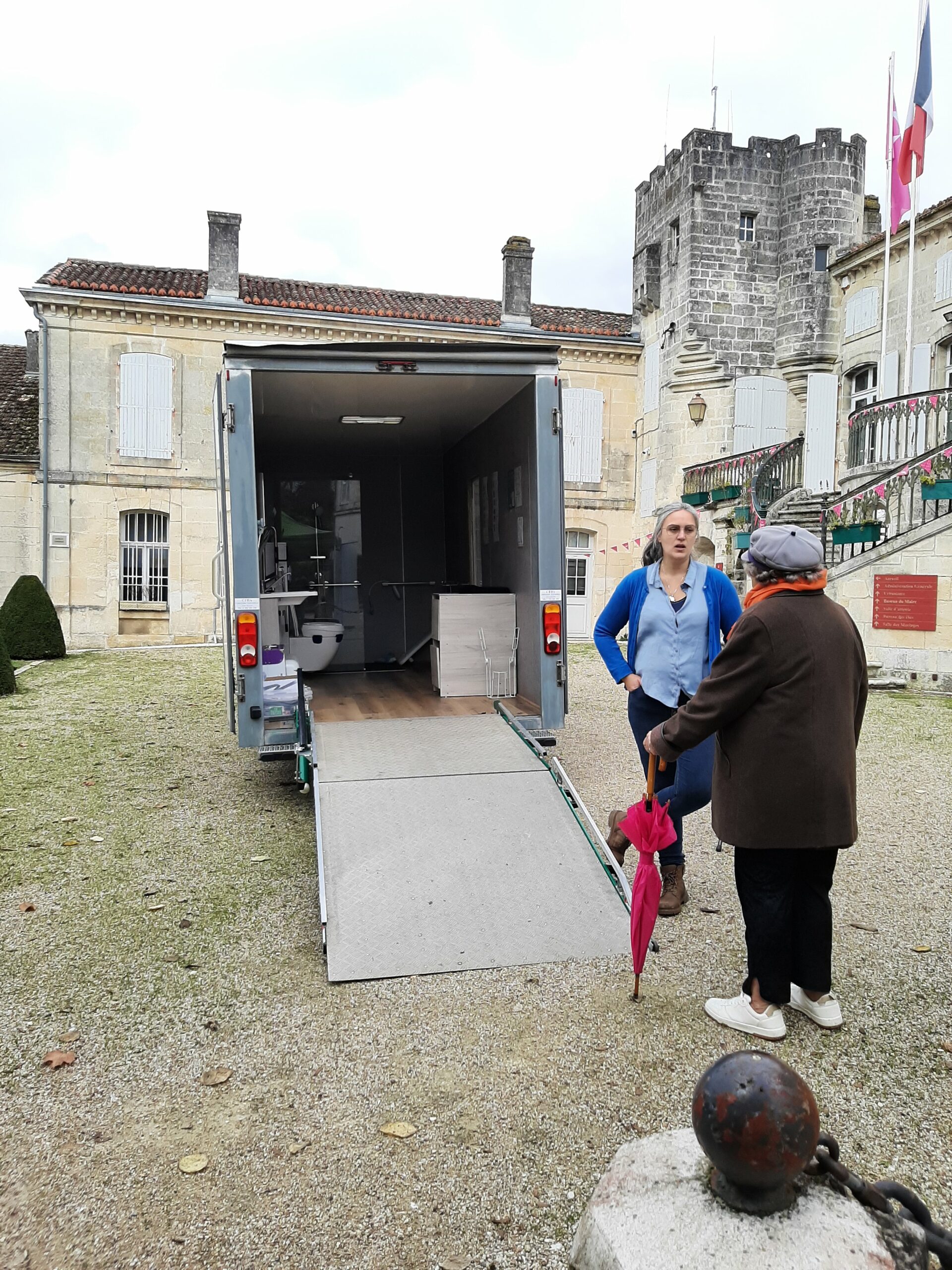 28/10/2025 le truck SOLIHA à NERSAC